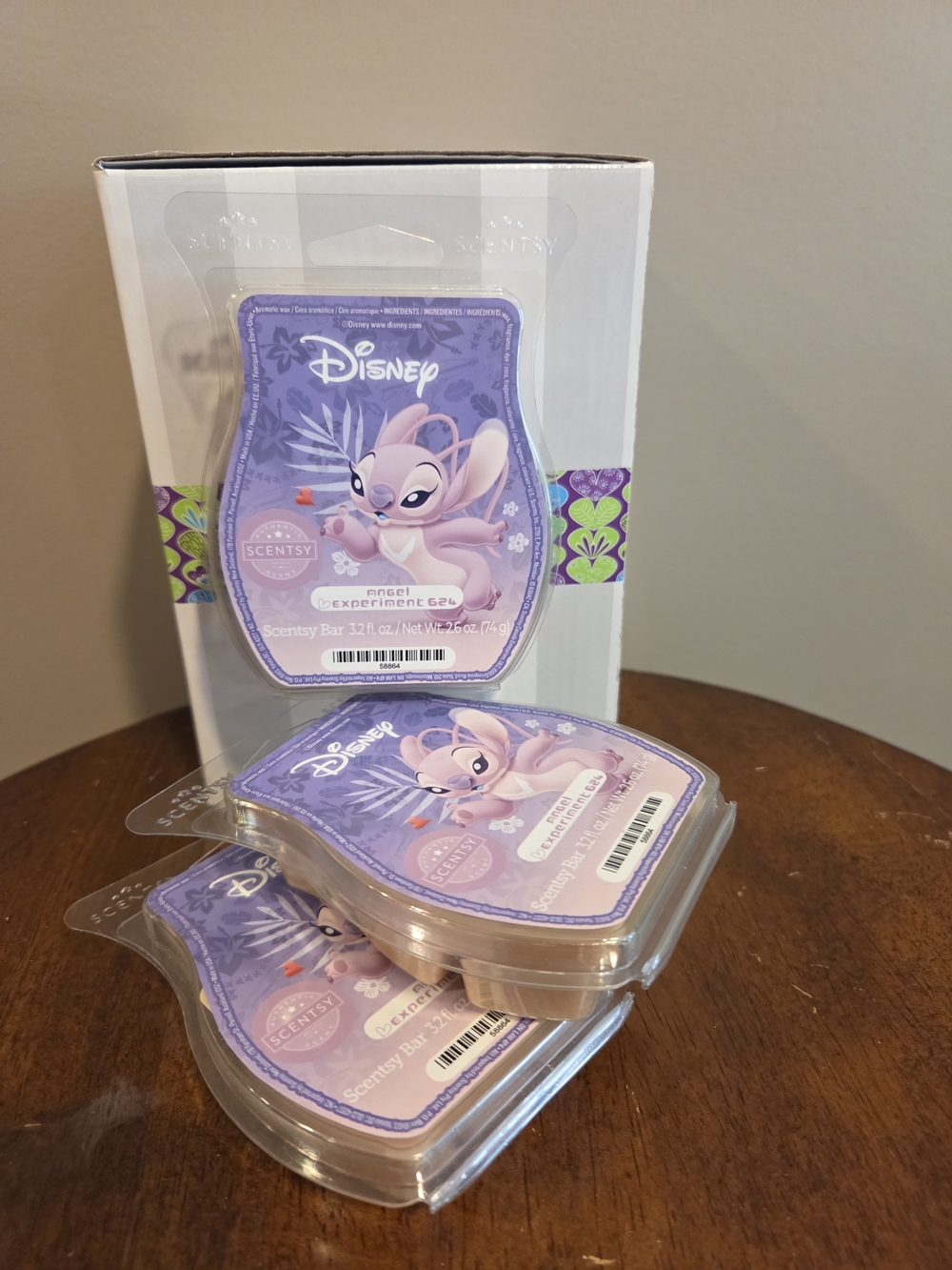 Scentsy Disney Lilo & Stitch 'Angel Experiment 624' Bars (3 Pack)